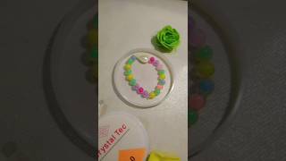 Diy Handmade making Braceletb ideas handmadejewellerydiybracelet youtubeshortsattractivecraft [upl. by Ceciley]