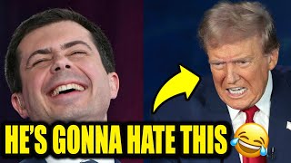 Pete Buttigieg HILARIOUSLY ROASTS Trumps Debate Performance [upl. by Yort]