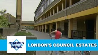 Londons Council Estates during the 1980s90s  Social housing  Poverty  Vandalism [upl. by Georges]