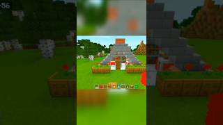 Building a camping house minecraft shorts [upl. by Rolyks233]