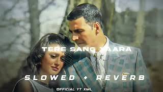 Tere Sang Yaara   SlowedReverb lyrics  Atif Aslam  Indian Lofi Songs  tkeditzz01 [upl. by Hahsi]