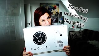 Foodist unboxing Mai 2016 [upl. by Jedediah]