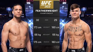 Brian Ortega vs Diego Lopes Full Fight  UFC 303 Fight Of Night [upl. by Aromat234]