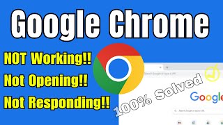 Fix Google Chrome Not WorkingNot OpeningNot Responding problem [upl. by Assehc992]