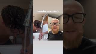 Hairdresser reacts to cap highlights hair [upl. by Pogue]