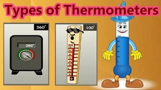 Various Types of Thermometers Measuring Temperature How They Are Used Learning For Children [upl. by Cassey898]