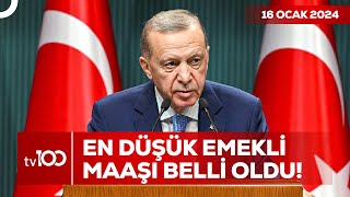 Cumhurbaşkanı Erdoğandan Kabine Toplantısı Sonrası Açıklamalar  Ece Üner ile TV100 Ana Haber [upl. by Evan]