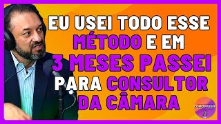 O Método Que Ele Usou Para Passar Um dos Concursos Mais Difícieis [upl. by Cirtap]