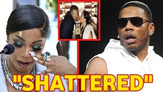 ASHANTI BREAK DOWN IN TEARS AS SHE FOUND OUT NELLY TOP SECRET SHE WAS SHATTERED [upl. by Warchaw]