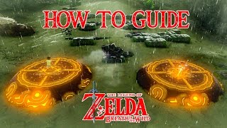 HOW TO DO A FRAGMENTED MONUMENT SHRINE QUEST  ZELDA BREATH OF THE WILD  NINTENDO SWITCH [upl. by Odirfliw71]