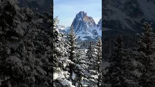 Cortina d’Ampezzo cortinadampezzomountains italy travel nature dolomitisuperski [upl. by Anehc865]