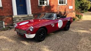 MGB ROADSTER OSELLI TUNED  Total Headturners [upl. by Marietta82]