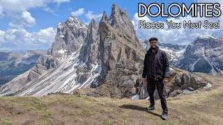 DOLOMITES  Places You Must See  Part 2 of 2 [upl. by Yemrej819]