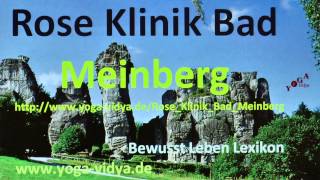 Rose Klinik Bad Meinberg [upl. by Auqenahc]