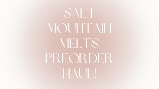 Salt Mountain MeltsSeptember Preorder Haul [upl. by Grantham]