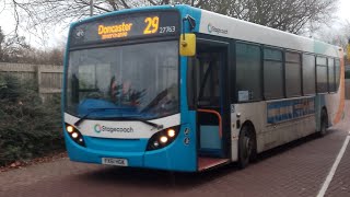 Retford bus station ADL Enviro 300 27763 [upl. by Roque]