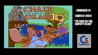 The Chase On Tom Sawyers Island Commodore 64  Gameplay 0842 [upl. by Clarance]