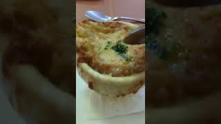 オニオングラタンスープ❗🧅🧀🔥熱々トロトロ〜👅💦続き関連動画みてねー😋 [upl. by Rehotsirhc]