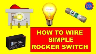 Uncover the Secrets of Wiring a 3Pin Rocker Switch [upl. by England843]