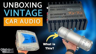 Unboxing NEW Vintage Car Audio Amplifiers from 80s and 90s [upl. by Aihsyla]