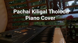 Pachai Kiligal Tholodu  Indian  Piano Cover  Abhinav Syam [upl. by Elisee318]