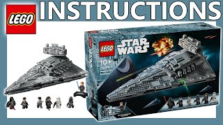 LEGO instructions  Imperial Star Destroyer  75394  LEGO Star Wars 2024 [upl. by Cira]