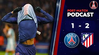 PSG vs Atletico Madrid • UEFA Champions League POST MATCH PODCAST amp PLAYER RATINGS [upl. by Arodoeht]