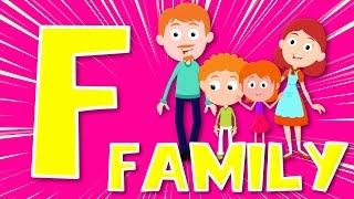 the phonics letter F song  ABC Song  nursery rhymes  kids songs  baby videos [upl. by Medora672]