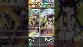 【ポケカ】VSTARユニバース 相場ランキング 11月 [upl. by Shue]