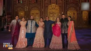 Ambani family shake a leg during sangeet for Anant Ambani Radhika Merchant’s wedding  News9 [upl. by Oht]