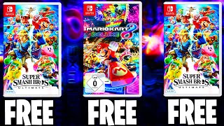 How To Get Games For FREE Nintendo Switch 2024  Download Nintendo Switch Games For FREE [upl. by Ellehsyt]