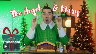 PRESCHOOL Christmas Story Part 1 – The Angel and Mary [upl. by Silliw]