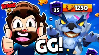 Ein TRAUM 🤩 LEON auf RANG 35 1250🏆 Brawl Stars deutsch [upl. by Lederer]