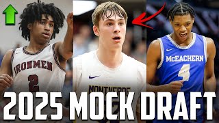 WAY Too Early 2025 NBA Mock Draft Meet Next Years STACKED Class [upl. by Stillas]