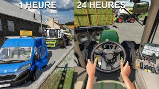 24h00 dans une Ferme en jouant le plus réaliste possible sur Farming Simulator 22 [upl. by Colon]