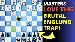 💪 How Chess Masters Play the Englund Gambit So Well [upl. by Nnylarat]