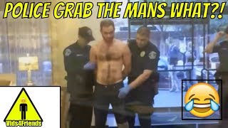 police grab mans junk [upl. by Minni]