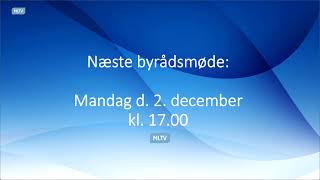 Borger og byrådsmøde i Brenderup  Mandag den 4 november 2024 [upl. by Enirod]