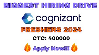 Biggest Hiring Drive  Cognizant CIS Role amp Teleperformance  Freshers 2024  Apply Now [upl. by Holna]