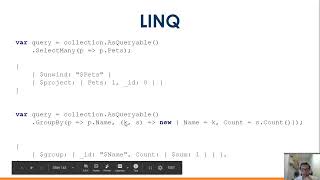 MongoDB Driver para C LINQ  Curso de mongodb  031 [upl. by Akirea]