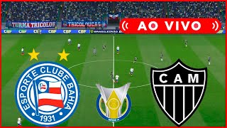 AO VIVO BAHIA X ATLÉTICO MINEIRO  AO VIVO COM IMAGENS DA SERIE A ASSISTA AGORA O JOGO DE HOJE  PES [upl. by Eggleston]