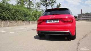 Audi A1 Sportback 14 TFSI sline 185 PS  Sound  Standing Start [upl. by Eiger161]