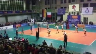 Qualificazioni Europei Volley U19 Italia  Germania [upl. by Yecad2]