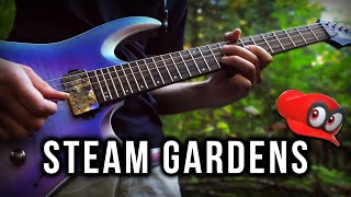 Super Mario Odyssey  Steam Gardens Wooded Kingdom ROCKMETAL COVER feat Ro Panuganti [upl. by Funch]