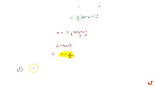 Derive the Formula of inradius i Delta  s ii sa tan A2 iii 4R sin A2 sin B2 [upl. by Kinsler]