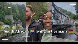 📍MONSCHAU  WE VISITED ONE OF GERMANY’S HISTORICAL CITIES  SPEND THE DAY WITH US  🇿🇦🇩🇪 [upl. by Oak]