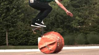 Skateology backside flip 1000 fps slow motion [upl. by Tsenrae]