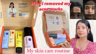 My skin care routine honest review of cure skin app  My experience with cureskin [upl. by Epperson]