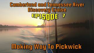 EP7 Traversing Pickwick lock for a break at Pickwick Lodge Tiny Houseboat River travel [upl. by Neevan]