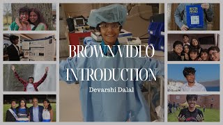 Brown Video Introduction for Devarshi Dalal [upl. by Nickles]